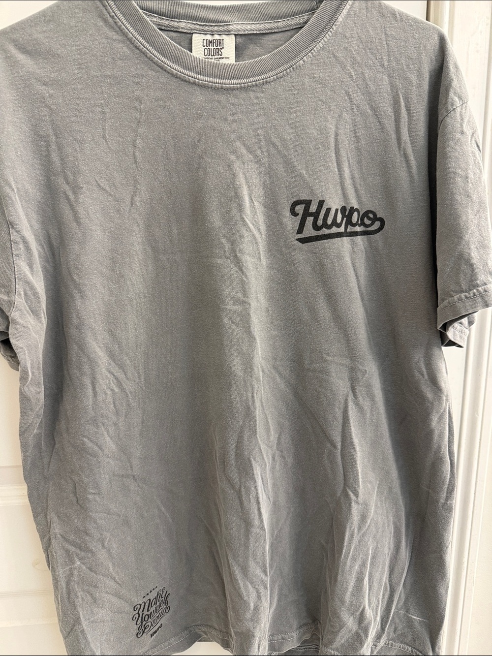 Comfort Colors Gray Huxpo Short Sleeve Crew T-Shirt